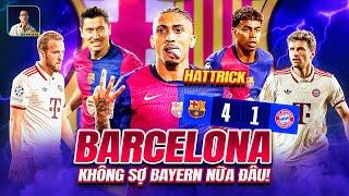 RAPHINHA LẬP HATTRICK “THẦN SẦU”, BARCELONA HỦY DIỆT BAYERN MUNICH