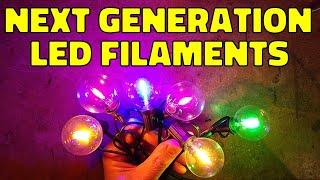 New generation LED filaments - with schematic