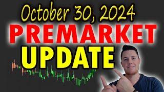  October 30, 2024 PREMARKET Updates: SOFI, AMD, NIO, GOOG, SNAP GDP Numbers TODAY