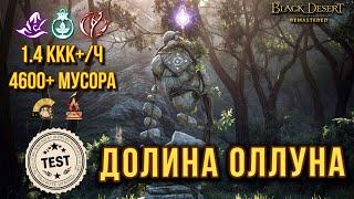 [BDO] ДЕКИЯ ДОЛИНА ОЛЛУНА (ФОНАРЬ) 4600+ МУСОРА, 1,4ККК В ЧАС #bdo #deboreka #olun