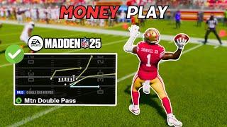 HOW TO RUN THE WR DOUBLE PASS IN MADDEN 25!