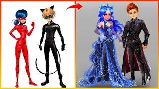 Ladybug vs Cat Noir Which Villain Costume is BEST | Fashion wow