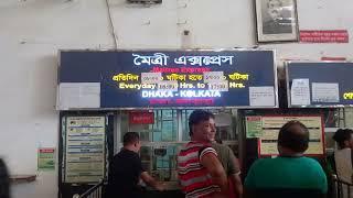 Kamlapur Railway ticket counter #shorts @Technical Firdaus @Travel Entertainer Anan