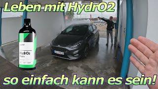 Wie lebt es sich mit CarPRO Hydro Foam? Auto einfach und schnell top versiegelt durch den Herbst!