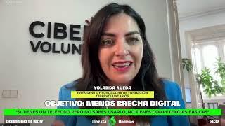 Objetivo: menos brecha digital. Reportaje sobre Fundación Cibervoluntarios en laSexta Noticias