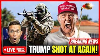  EMERGENCY: Second Trump Assassination Attempt  Secret Service OPENS FIRE, LIVE Update Right NOW