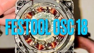 Festool Vecturo OSC18 oscillating multi tool - Teardown part 1