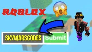 ALL *WORKING* ROBLOX SKYWARS CODES! (2021)