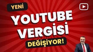 Sosyal Medya Vergi İstisnasında Değişiklik! / Youtuber Influencer Online Eğitim Vergisi 2024