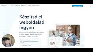 Weboldal és webáruház készítés gyorsan, egyszerűen - Webnode felület tesztelése - Katiötletek