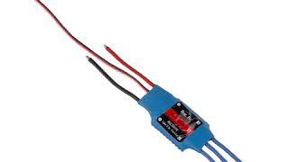 RW.RC 50A Brushless ESC 5V2A BEC 2S 3S for RC Models Fixed Wing Airplane Drone