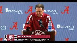 Full Show The Paul Finebaum Show | "STRONG REACT" Nick Saban ALA: Vrbo Citrus Bowl