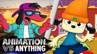 Poochie vs PaRappa the Rapper - Rap Battle (ANIMATION VS ANYTHING)