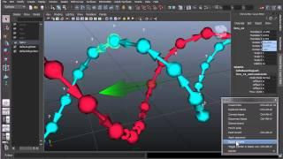 vHelix for Maya - free-from DNA structure design in 3D,  Episode 1: Getting started