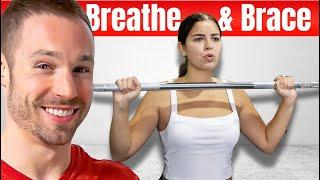 The RIGHT Way to Breathe & Brace for Heavy Lifts