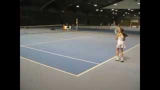 Rose Marie Nijkamp, 8 years old dutch tennis player