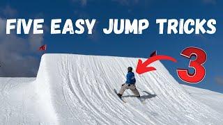 FIRST 5 JUMP TRICKS YOU SHOULD LEARN ON SKIS 