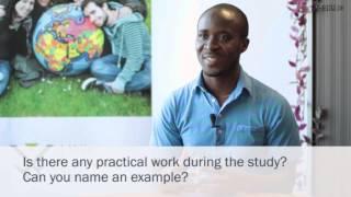 Godfrey Oyema on studying Biology at the VUB