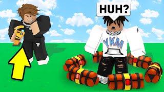 I Secretly CHEATED Using REMOTE EXPLOSIVES.. (Roblox Bedwars)