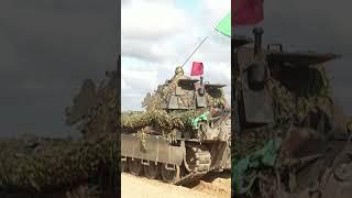 NATO Troops, Tanks Take Part in Drills in Latvia #shorts  | VOA News