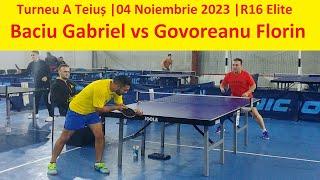 Baciu Gabriel vs Govoreanu Florin |R16 Elite |Teiuș 2023