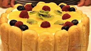 Tort diplomat cu piscoturi - Adygio Kitchen