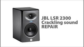 JBL LSR 2325p monitor buzzing repair