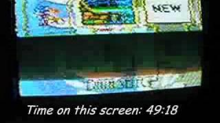 The save screen music changing on a real console - Sonic 3