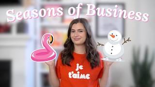 The Seasonality of Business ️ (and What it Means for Your Income)