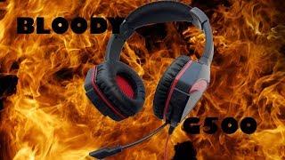 ОБЗОР НАУШНИКОВ BLOODY G500