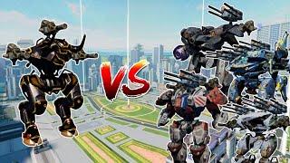 WR Ultimate Ao Ming VS All Titans Comparison |WAR ROBOTS|