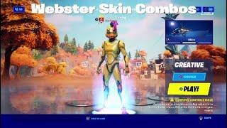 Combos For Webster Skin FORTNITE BD