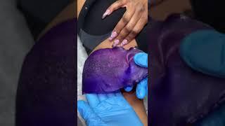 Underarm Waxing with Sexy Smooth Purple Seduction Hard Wax | Waxing Queen Adventures