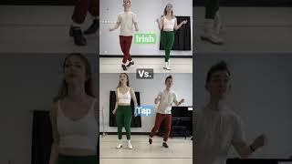 Irish vs. Tap!  #shorts #irishdance #tapdance