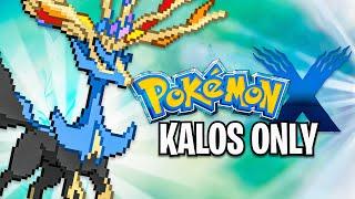Can You beat Pokémon X With ONLY Gen 6 Pokémon?