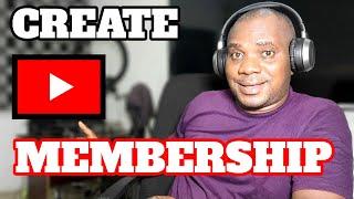 How To Create A YouTube Membership — Fastest Method