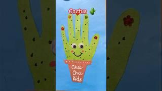 Easy Cactus craft for kids, New creative ideas for kids #cactus #youtube #diy #trending #youtube