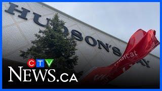 Rally held in Toronto for severance obligation at Hudson’s Bay distribution hub