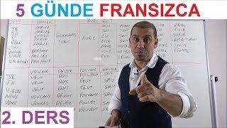 5 Günde B1 Fransızca Öğreniyorum 2. DERS - Online Fransızca Kursu