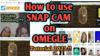 HOW TO USE SNAPCAM ON OMEGLE (PART 2) (trouble shooting) Error with camera:RDF