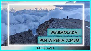 Via normale Punta Penia 3.343 m ◭ MARMOLADA | DOLOMITI