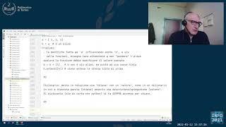 Informatica2021-L39c: Esercizi d'esame di teoria (Programmazione Python)