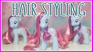 MLP HAIR STYLING STAR SWIRL [MLPLifeFIM] ПРИЧЕСКА ДЛЯ ПОНИ СТАР СВИРЛ