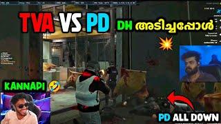 TVA VS PD DH അടിച്ചപ്പോൾ PD ALL DOWN KANNAPI ഇജാതി ചിരിച്ചു ചത്തു 