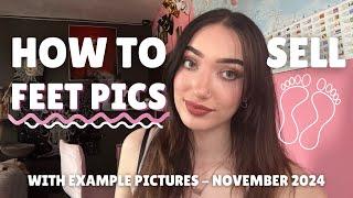 How to sell feet pics November 2024 | How to sell feet pictures with example pictures