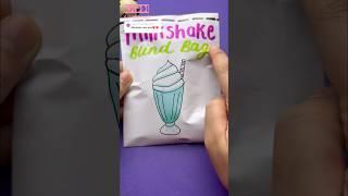 Milkshake Blind Bag🩷#shorts #kaddiartandcraft #diy #papercrafts #blindbag #squishy #asmr