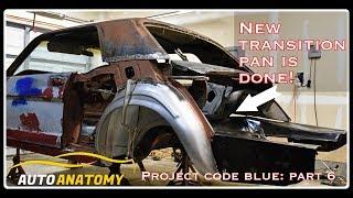 Project Code Blue, part 6:  Transitioning into new metal!  1965 Mustang Restoration