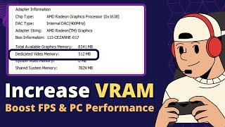 Increase VRAM on Windows 10 & 11 - (Boost FPS & PC Performance) FREE