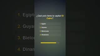 Vídeo con encuesta sobre geografía, países, ciudades. #encuestas #hechos #geografía #studyge