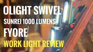 BEST COMPACT RECHARGEABLE WORK LIGHT